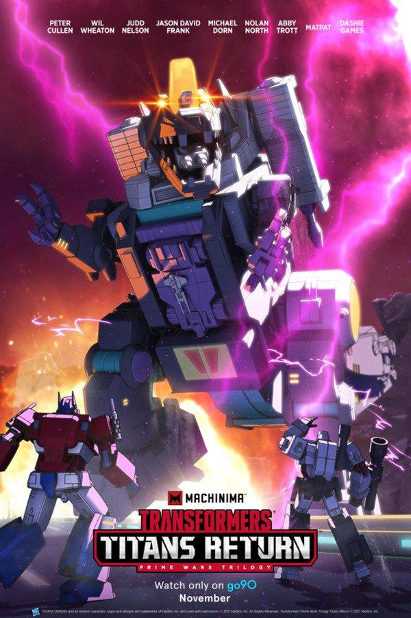 Сериал Трансформеры: Возвращение титанов/Transformers: Titans Return онлайн