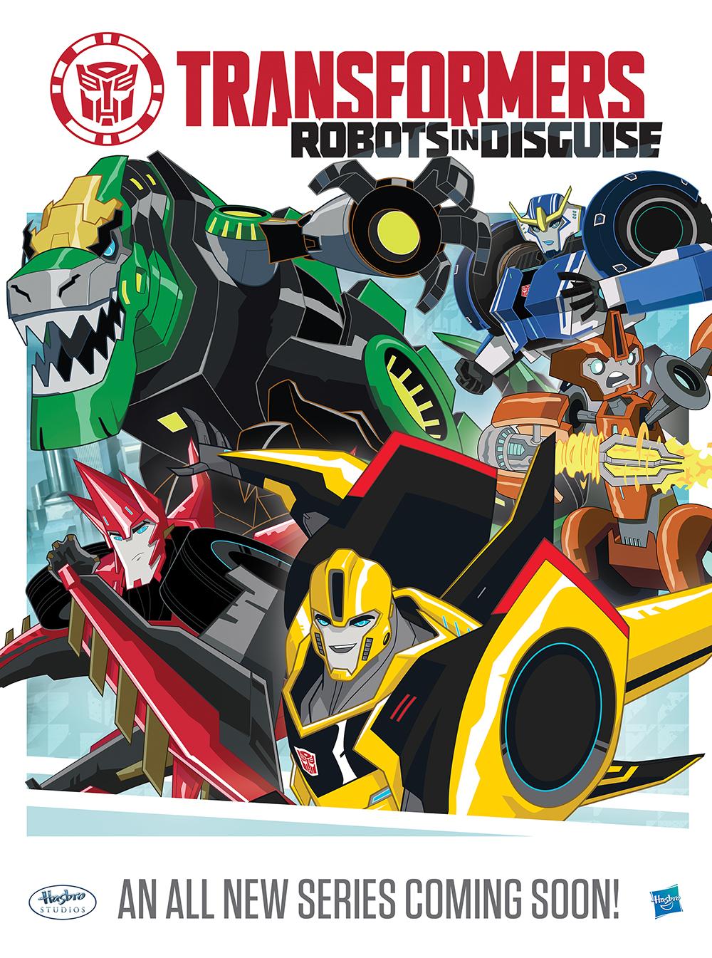 Сериал Трансформеры: Скрытые роботы/Transformers: Robots in Disguise  1 сезон онлайн