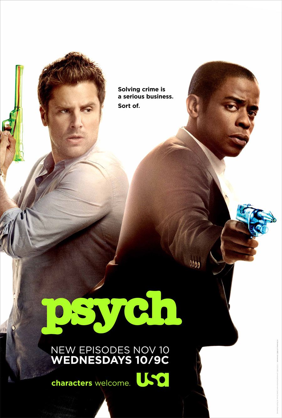 Сериал Ясновидец/Psych  3 сезон онлайн