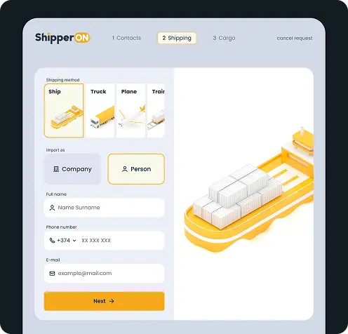 Shipperon screenshot 2