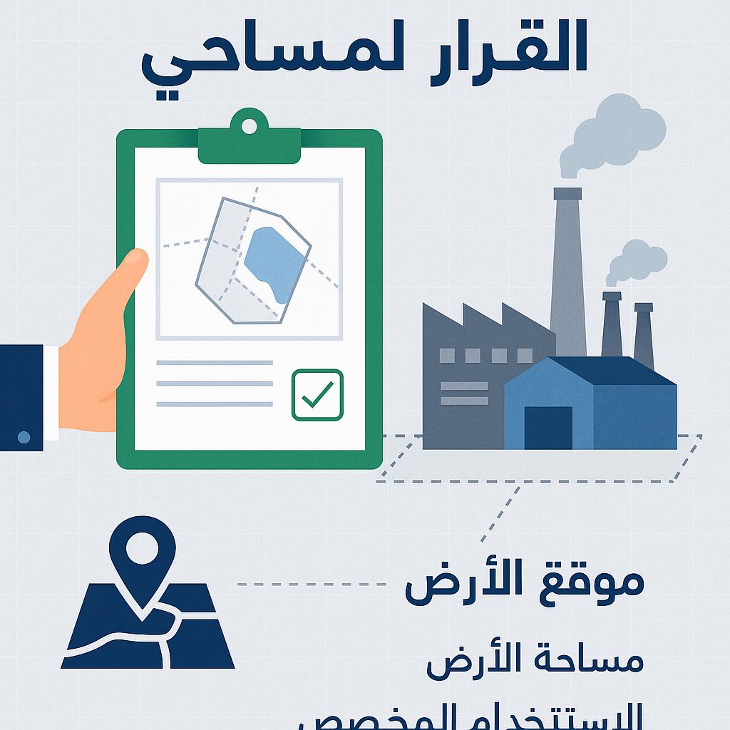 القرار المساحي الصناعي