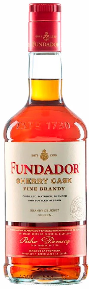 Brandy Fundador Sherry Cask