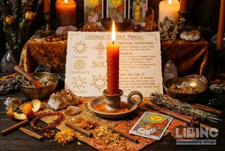 Orange Candle Magic: An Analytical Guide to Harnessing Fire for Personal Power
