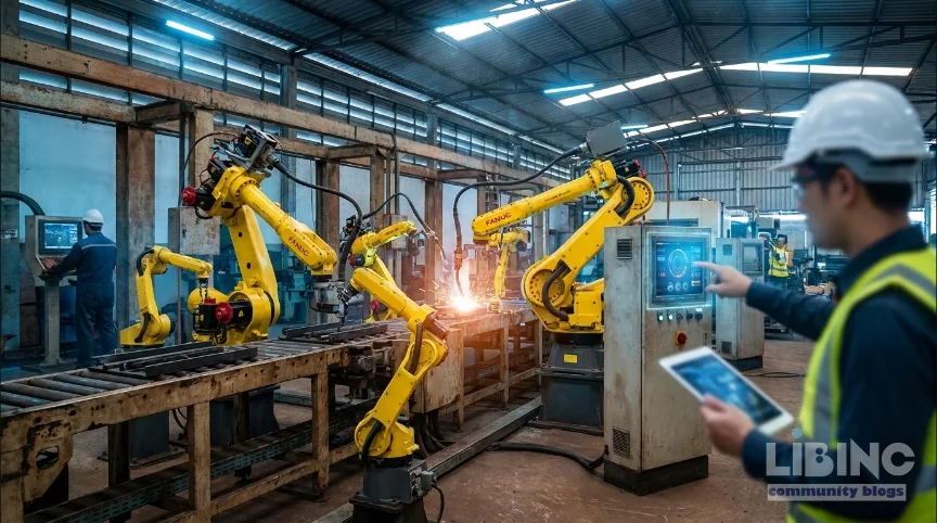 AI Retrofit for Industrial Robots: A Pragmatic Path to Near-Term Productivity