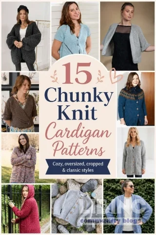 Chunky Cardigan Patterns: An Analytical Guide to Selection, Construction, and Fit