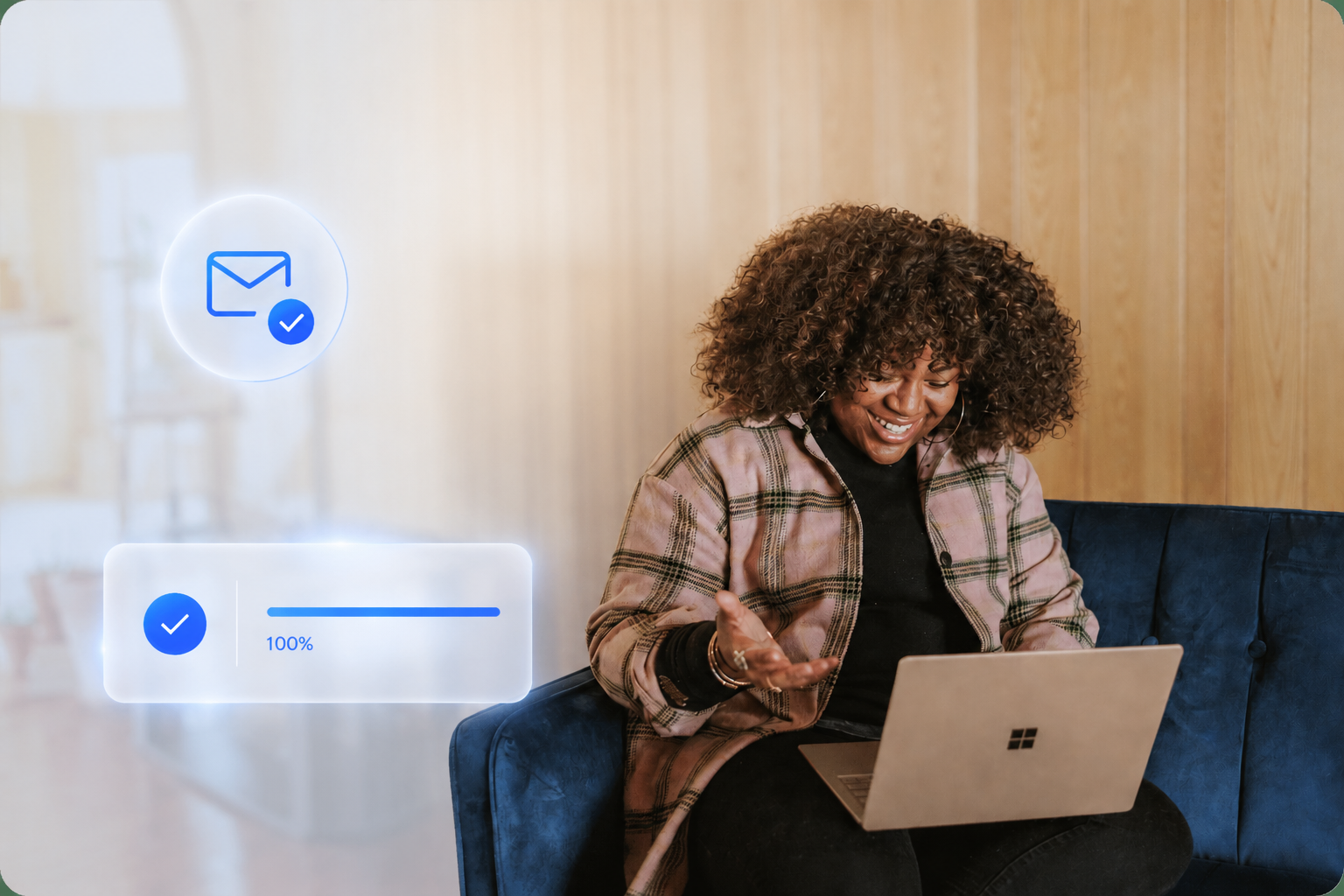 Business email migration interface