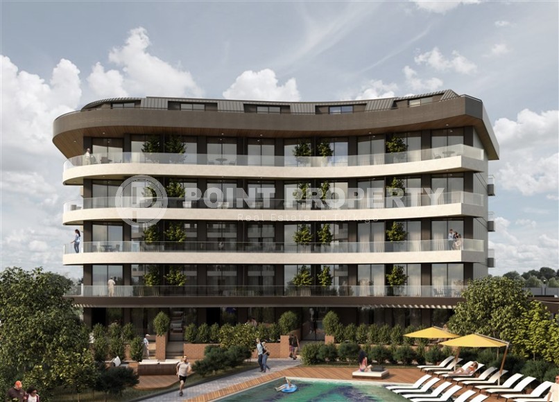 New apartments in a residential complex at the final stage of construction, in a prestigious area of Alanya - Upper Oba-id-6009-photo-1