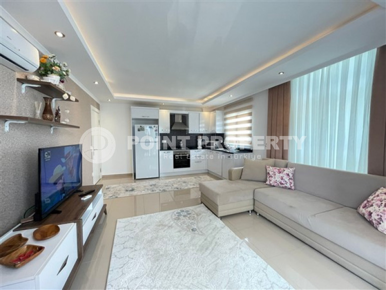 Spacious apartment with excellent location. Apartment 1+1, 70m2 in the Kestel area. 300m to the sea.-id-1474-photo-1