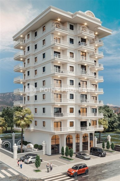 Apartments in an elite residential complex under construction, 150 meters from the beach and promenade-id-6210-photo-1
