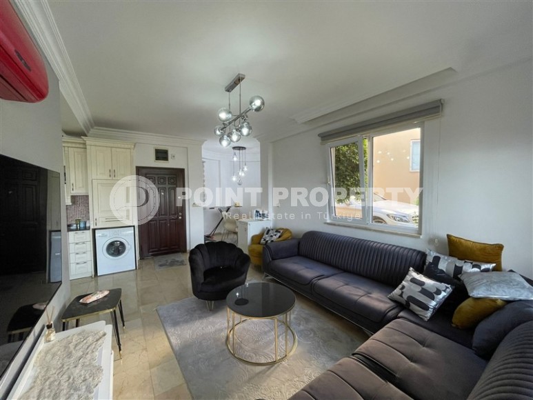 Small apartment with furniture and household appliances, on the 1st floor in a residential complex with rich internal infrastructure-id-6239-photo-1
