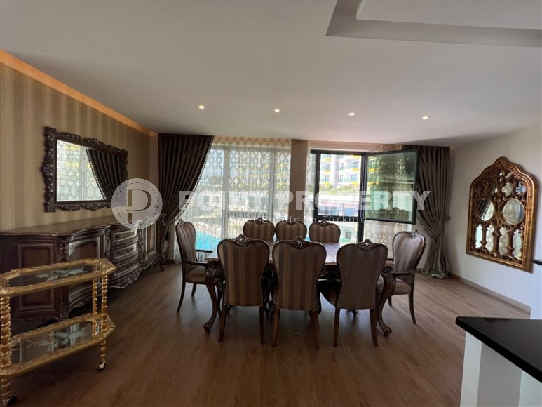 Comfortable two-level apartment, with panoramic sea views, in a prestigious, environmentally friendly area of Alanya - Kargicak-id-6267-photo-1