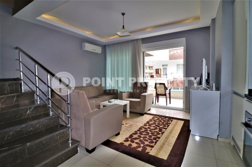 Furnished duplex 2+1, total area 100 m2, 300 meters from the beach and promenade-id-6309-photo-1