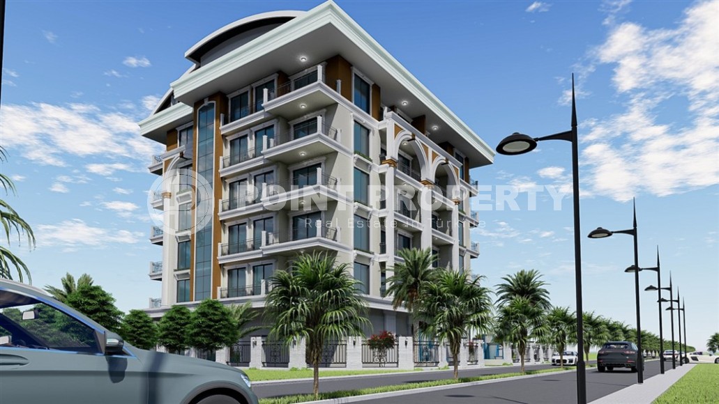 Small apartment in a residential complex at the final stage of construction, 850 meters from the sea-id-6388-photo-1