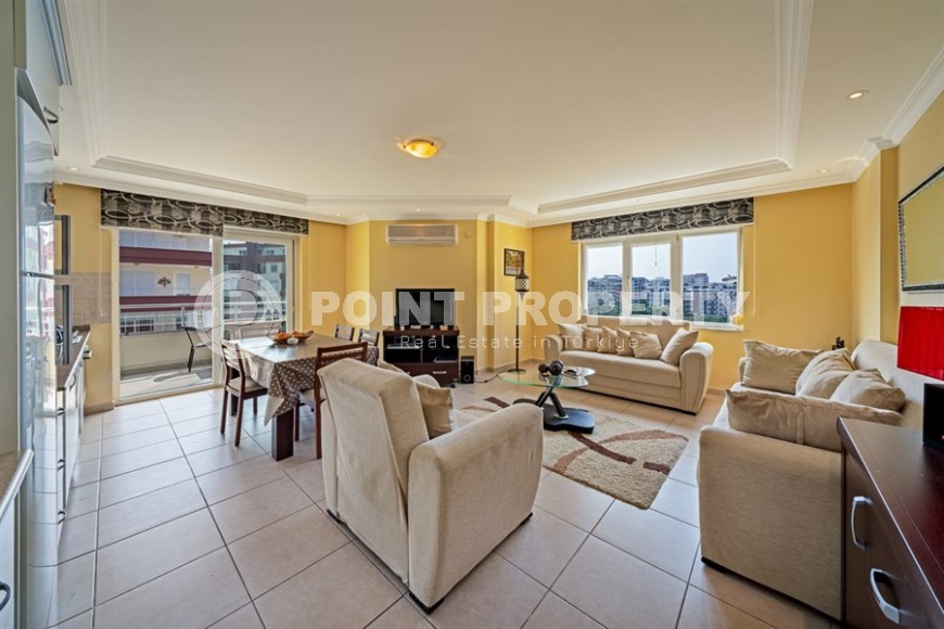 Furnished apartment with three bedrooms, 800 meters from the sea, in the Tosmur area-id-6414-photo-1