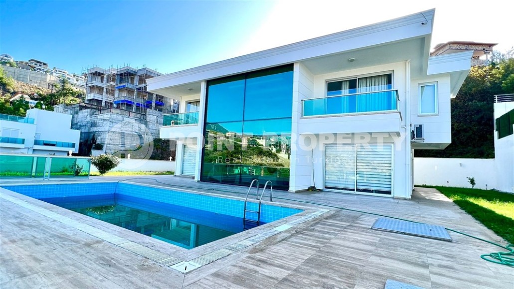 Two-storey villa with a fashionable view, in a prestigious, ecologically clean area of Alanya - Kargicak-id-6503-photo-1