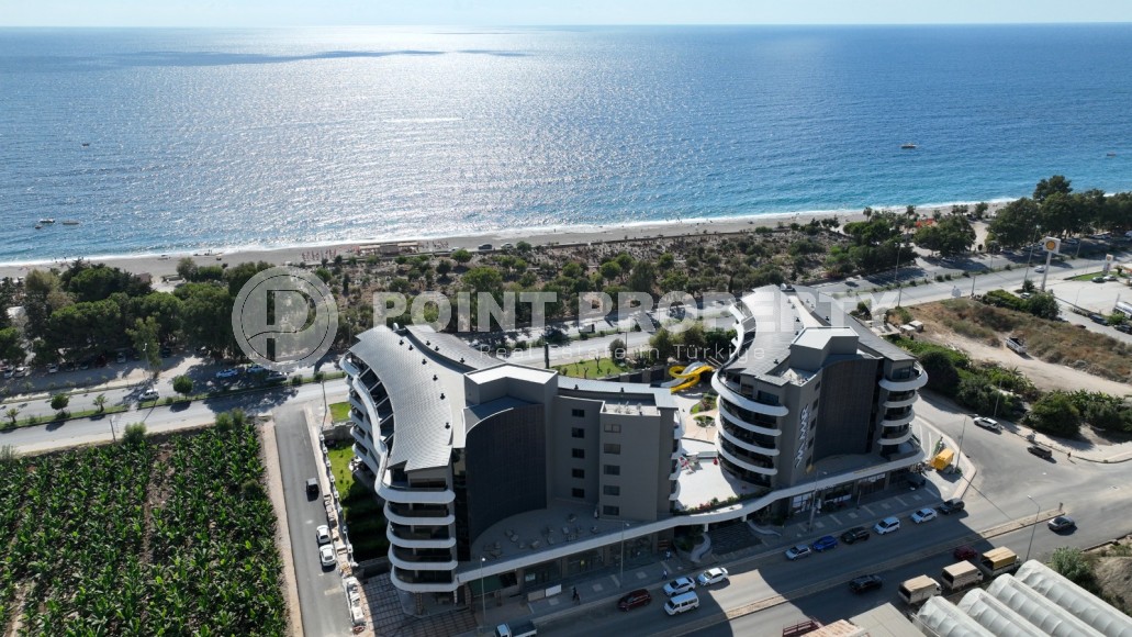 Квартира с качественной чистовой отделкой, в современном жилом комплексе, на берегу Средиземного моря-id-6562-фото-1