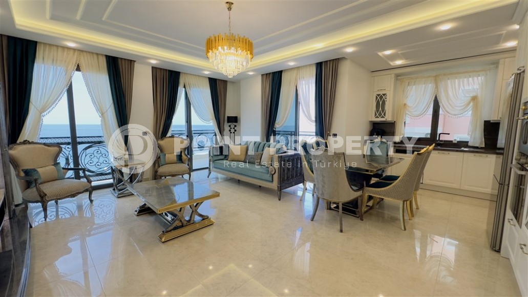Luxurious panoramic apartment with sea views, in the center of the modern area of Alanya - Mahmutlar-id-6563-photo-1