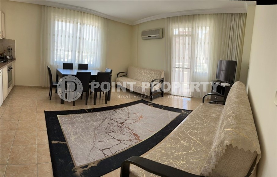 Furnished apartment 2+1, on an area of 110 m2, in a quiet area of Alanya - Tosmur-id-6616-photo-1