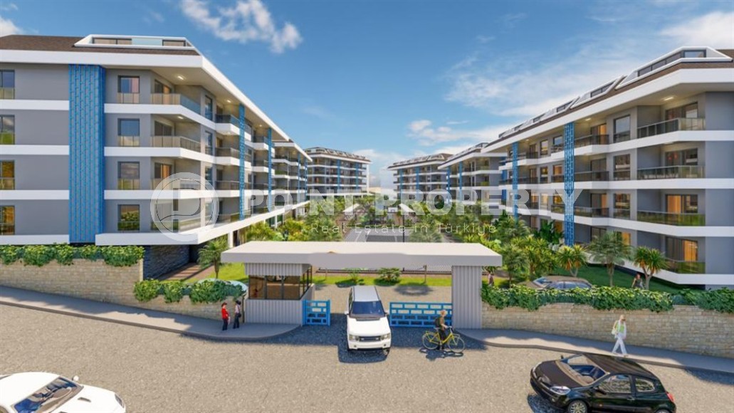 New apartment 300 meters from the sea, in the center of the prestigious area of Alanya - Kestel-id-6636-photo-1