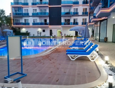 Furnished apartment 1+1, 50m², in a new premium complex in the Oba area, Alanya.-id-1522-photo-1