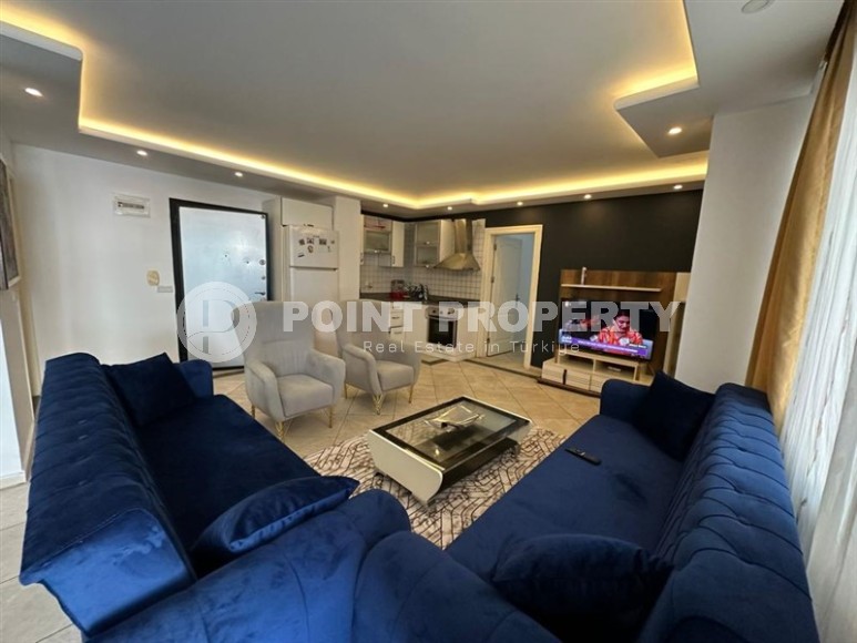 Furnished two-level apartment 3+1, with a total area of 145 m2, in the center of the modern area of Alanya - Lower Oba-id-6645-photo-1