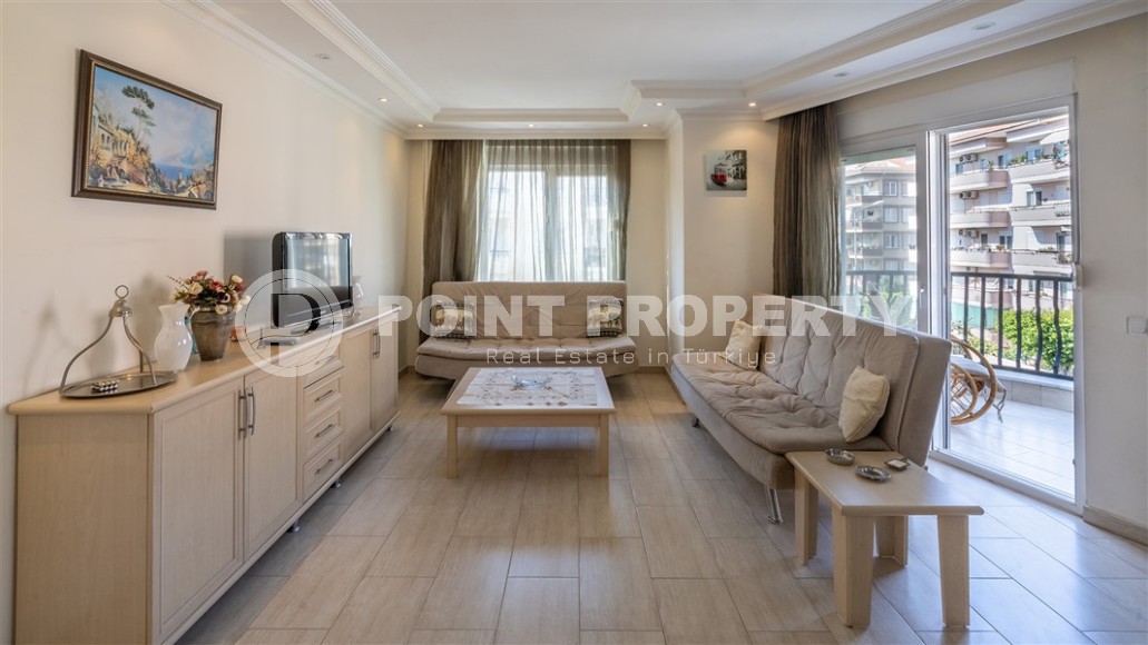 Spacious 2+1 apartment in the center of the Lower Oba district, with the possibility of obtaining Turkish citizenship-id-6754-photo-1