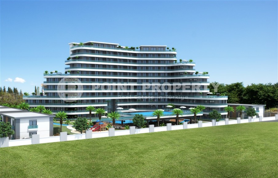 A new investment project in a promising area of Antalya - Altintas - a 10-storey residential complex with organized internal infrastructure-id-6790-photo-1