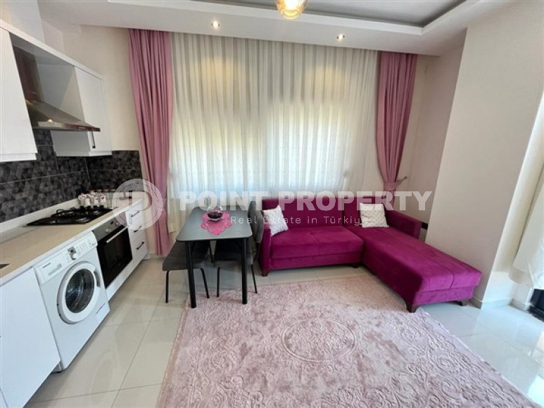 New one bedroom apartment, 50m², in a premium complex in Kargicak, Alanya, 700m from the sea-id-1532-photo-1
