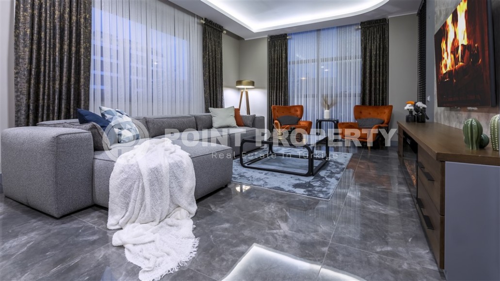 Luxury apartment with luxurious designer renovation in a popular area of Alanya - Lower Oba-id-6847-photo-1