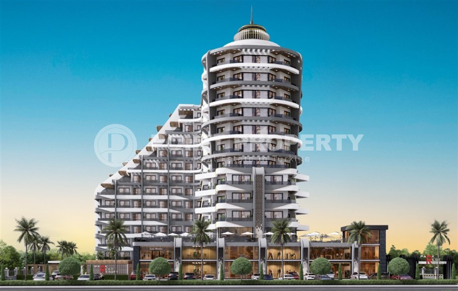 Новый инвестиционно привлекательный проект на берегу Средиземного моря - 13-этажный жилой комплекс с богатой внутренней инфраструктурой-id-6922-фото-1