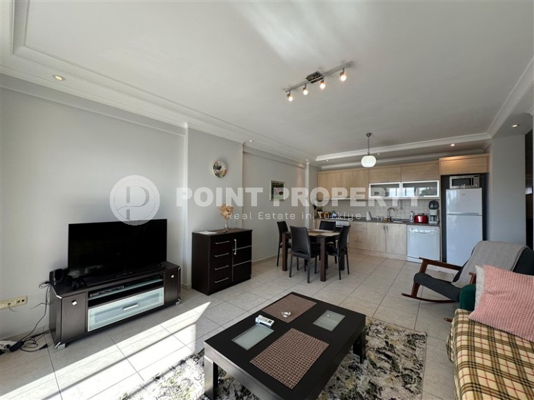 Bright, cozy apartment with two glazed balconies 950 meters from the sea, in the center of Cikcilli-id-6931-photo-1