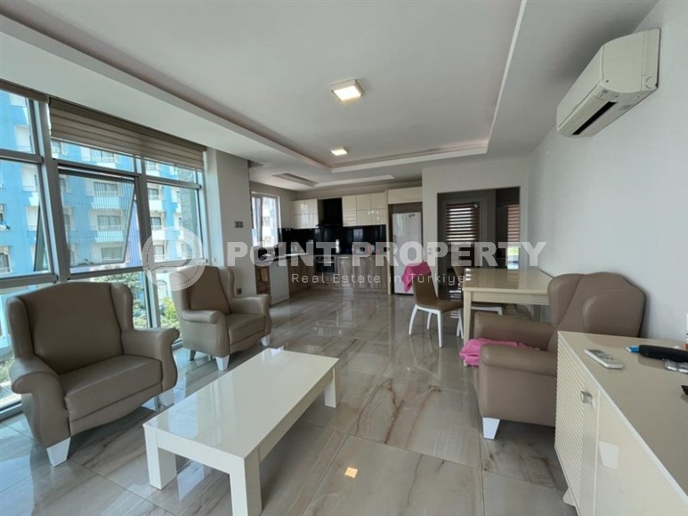 Ready-to-move-in apartment 2+1, with a total area of 110 m2, 50 meters from the beach, in the center of the prestigious area of Alanya - Kestel-id-6937-photo-1