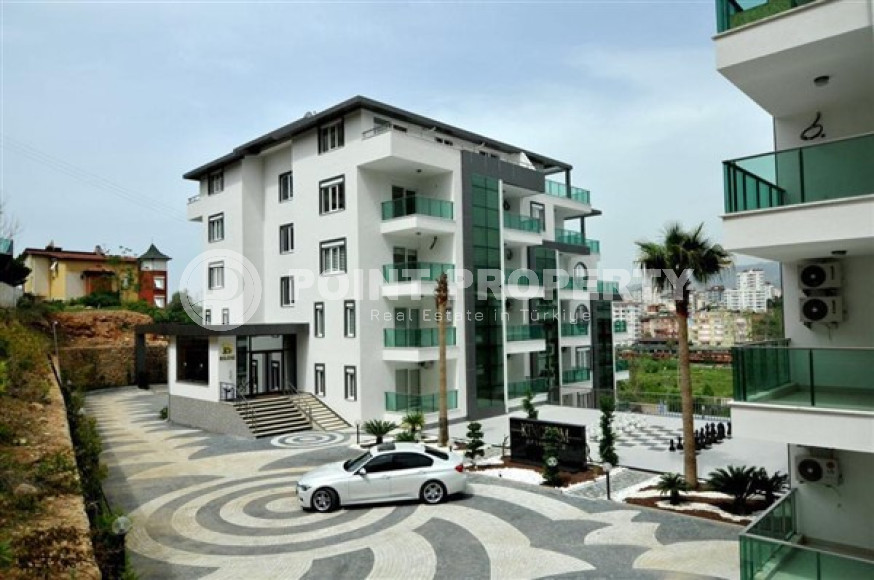 Cozy 1+1 apartment, 65m² in a complex with excellent infrastructure in Kestel, Alanya-id-1544-photo-1