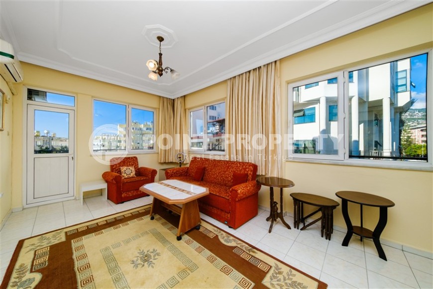 Cozy 2+1 apartment 800 meters from the sea, in the center of the popular Mediterranean resort - Alanya-id-6993-photo-1