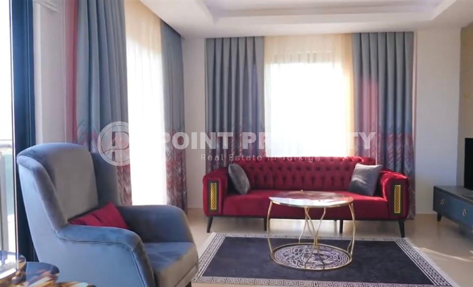 Modern apartment with sea views, in the center of the prestigious area of Alanya - Kestel-id-7000-photo-1