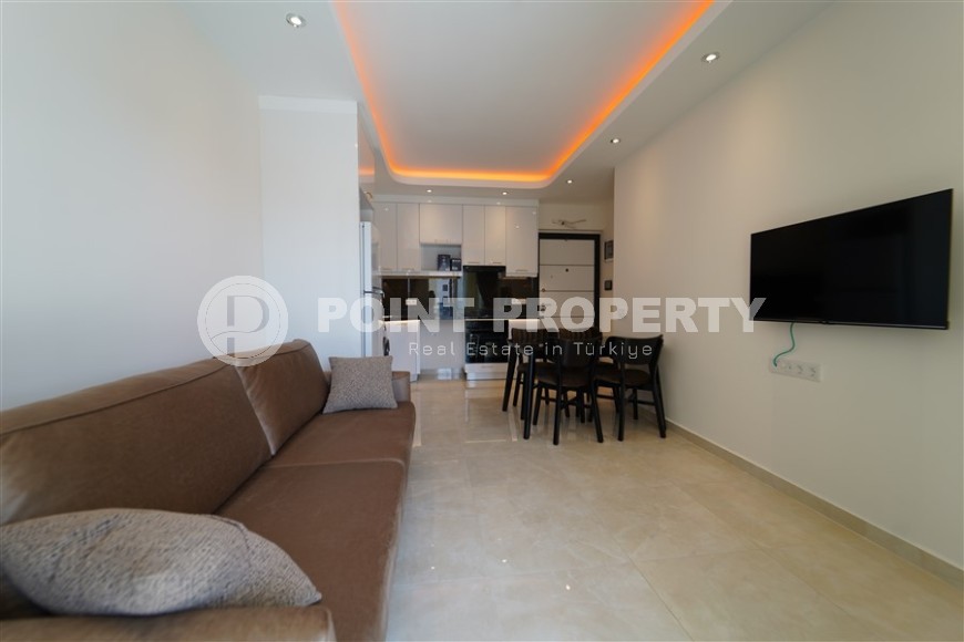 New apartment with furniture and household appliances one and a half kilometers from the sea, in a green, environmentally friendly area of Alanya - Gazipasa-id-7045-photo-1