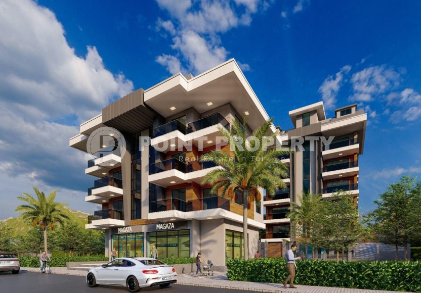 Affordable apartment in a residential complex under construction two kilometers from the sea, in an attractive investment area of Alanya - Avsallar-id-7078-photo-1