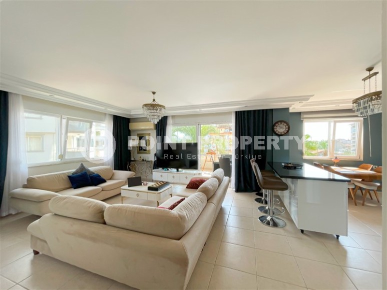 Stylish apartment with modern design one kilometer from the sea, in a comfortable area of Alanya - Cikcilli-id-7099-photo-1