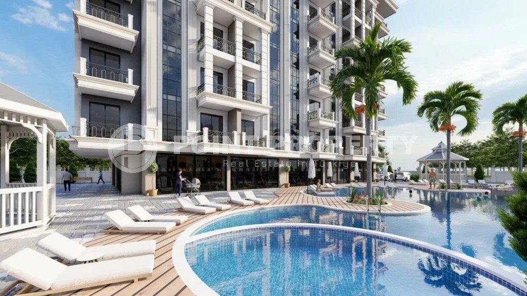 Panoramic duplex apartment with sea views, in a picturesque area of Alanya - Avsallar-id-7288-photo-1