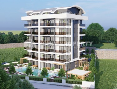 Доступные по цене квартиры с рассрочкой платежа в жилом комплексе на этапе строительства, в зеленом, экологически чистом районе Аланьи - Демирташ-id-7301-фото-1