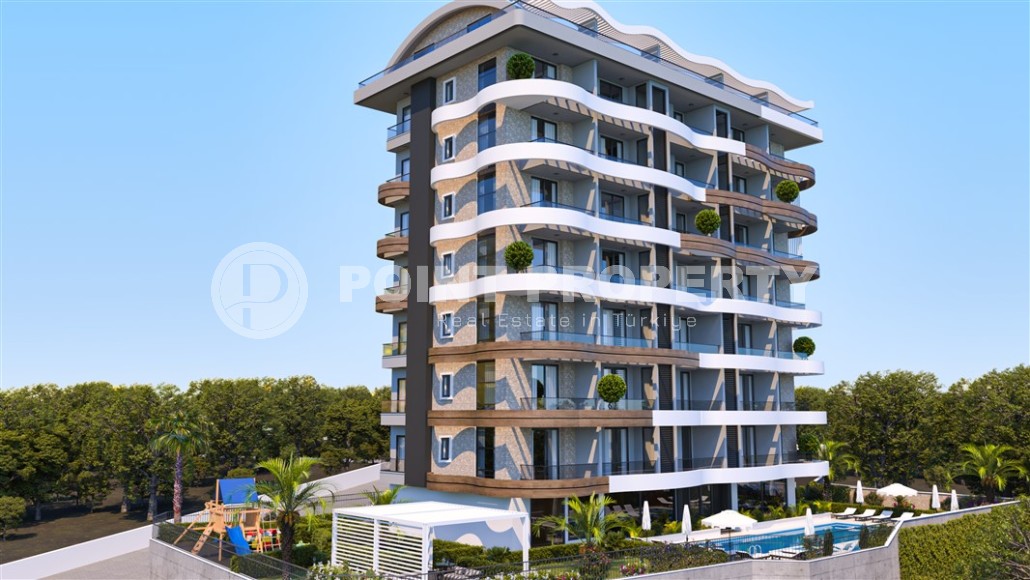 Apartments in a 7-storey residential complex at the final stage of construction, 850 meters from the beach-id-7307-photo-1