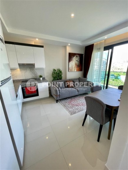 Comfortable furnished apartment 1+1, with a total area of 50 m2, in a modern residential complex built in 2021-id-7329-photo-1
