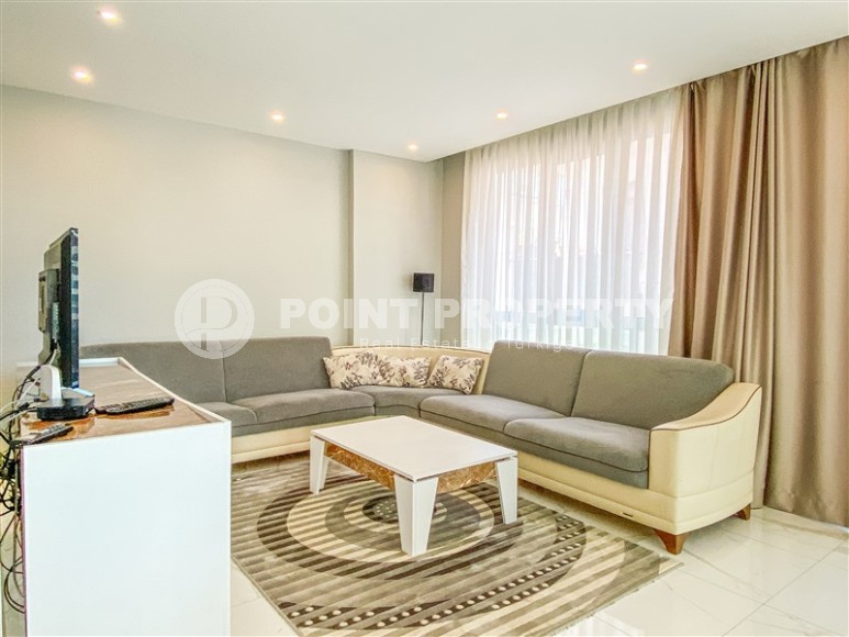 Modern comfortable apartment 600 meters from the famous Cleopatra Beach, in the center of Alanya-id-7438-photo-1