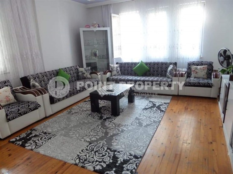 Furnished apartment 2+1 250 meters from the sea, in the center of the popular area of Alanya - Mahmutlar-id-7444-photo-1