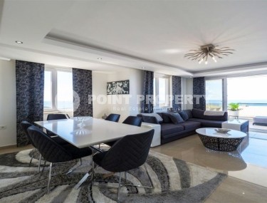 Панорамная двухуровневая квартира с видом на море на 3-м этаже с мансардой, в 500 метрах от пляжа и набережной-id-7454-фото-16