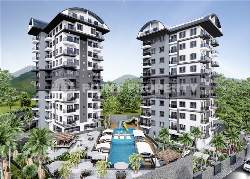 Apartments and duplexes in a new 9-storey residential complex in the resort area of Alanya - Avsallar-id-7575-photo-1
