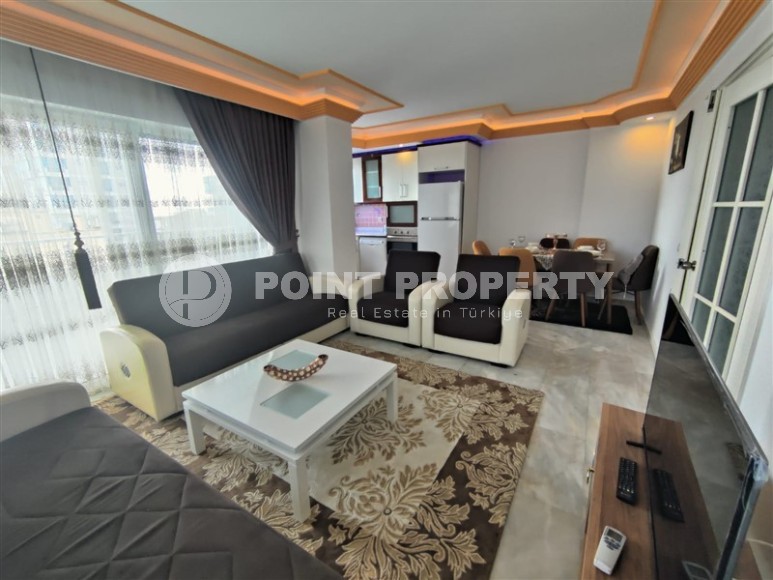 Comfortable furnished apartment 150 meters from the sea, in the center of the modern area of Alanya - Mahmutlar-id-7621-photo-1