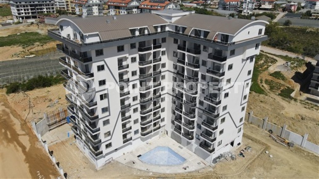 Компактная квартира на 7-м этаже в жилом комплексе на завершающем этапе строительства, в спокойном районе Аланьи - Паяллар-id-7625-фото-1
