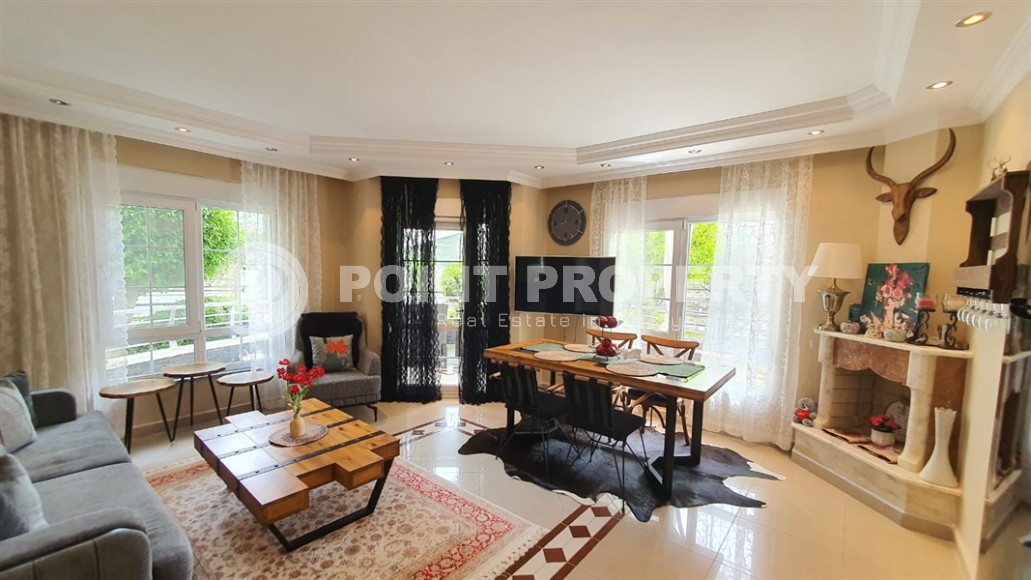 Modern 2+1 apartment with private garden, in a prestigious area of Alanya - Tepe-id-7682-photo-1