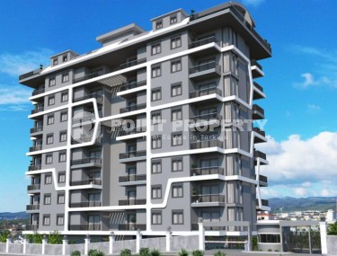 Линейные и двухуровневые квартиры в 8-этажном жилом комплексе на этапе строительства, в новом районе Аланьи - Паяллар-id-7764-photo-19